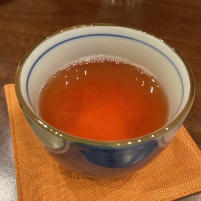 茶葉から作る手作りほうじ茶　の写真