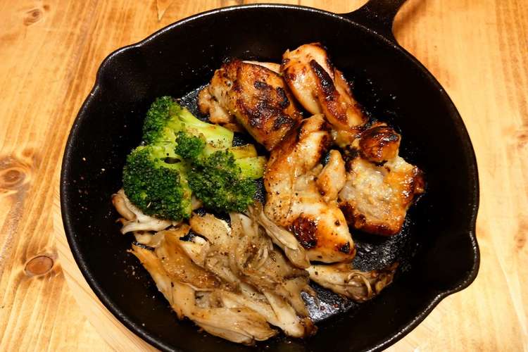 スキレットで鶏の塩麹焼き レシピ 作り方 By Drmchico クックパッド 簡単おいしいみんなのレシピが349万品