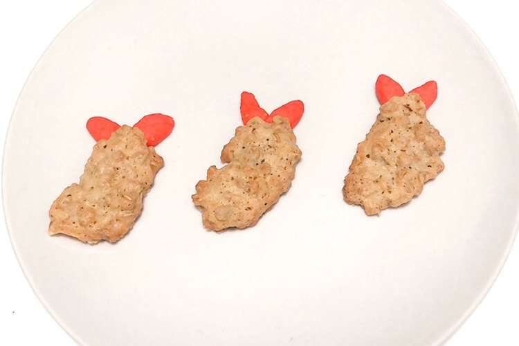 おもしろい エビフライクッキー レシピ 作り方 By Yurii Chan クックパッド 簡単おいしいみんなのレシピが357万品
