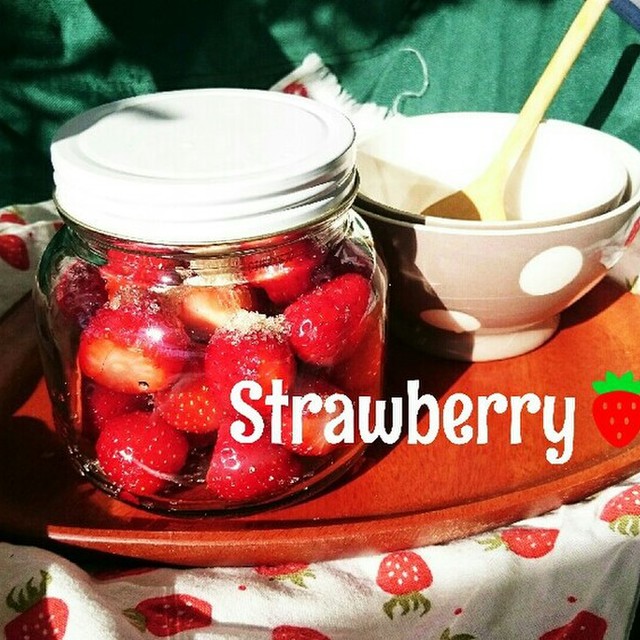 いちごの砂糖漬け シロップ アレンジに レシピ 作り方 By ｊｕｎの台所 クックパッド 簡単おいしいみんなのレシピが366万品