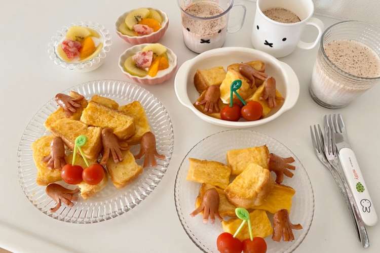 プッチンプリンでフレンチトースト レシピ 作り方 By はぴ クックパッド 簡単おいしいみんなのレシピが357万品