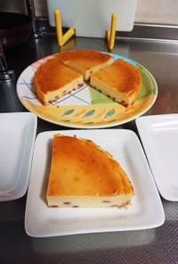 夏の爽やかヨーグルト☆チーズケーキ