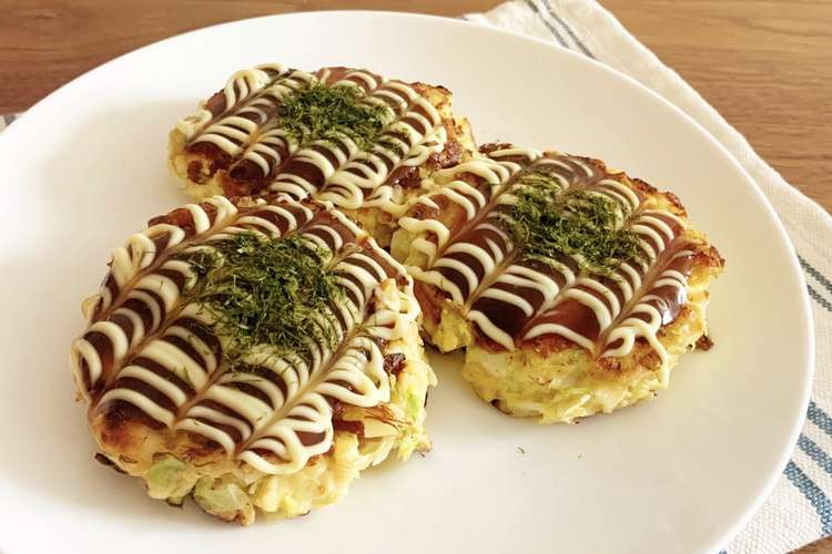 小麦粉の代わりに パンと豆腐でお好み焼き レシピ 作り方 By お好み焼課 クックパッド 簡単おいしいみんなのレシピが352万品