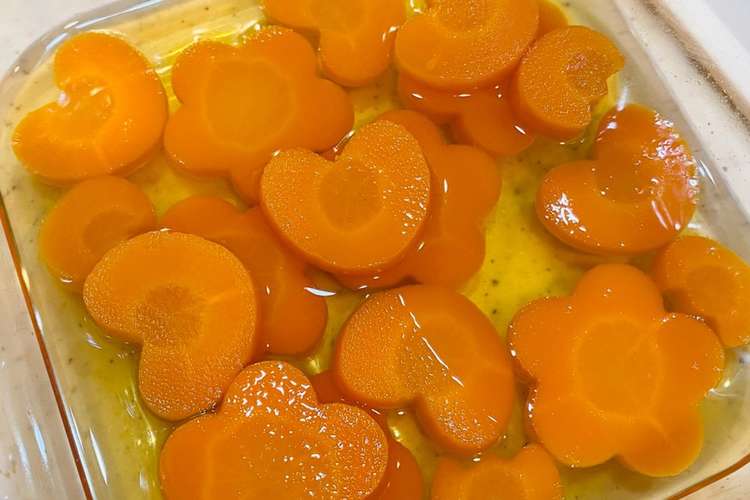 レンジで簡単 子供が喜ぶにんじんの煮物 レシピ 作り方 By ぷーたろママ クックパッド 簡単おいしいみんなのレシピが366万品