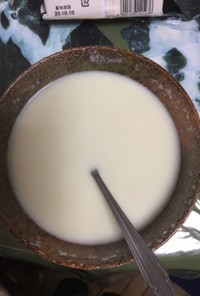 高野豆腐で豆乳を作る！