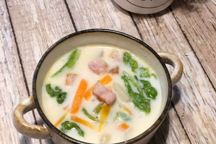 牛乳消費に ミルクスープ レシピ 作り方 By りょーーーこ クックパッド 簡単おいしいみんなのレシピが352万品