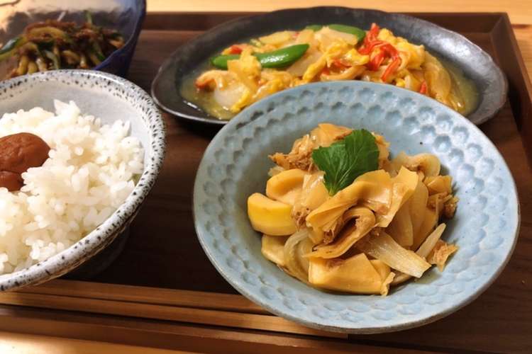 筍とツナ 春の煮物 レシピ 作り方 By クック7yh7sy クックパッド