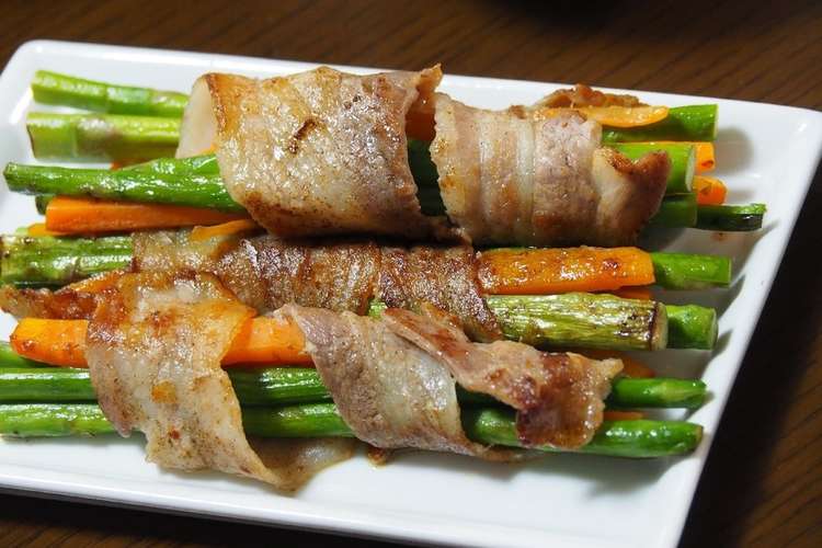 アスパラとニンジンの肉巻き レシピ 作り方 By ミスガパオ クックパッド 簡単おいしいみんなのレシピが354万品