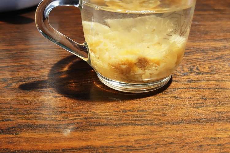 らっきょう酢梅のお湯割り レシピ 作り方 By 三毛猫調理愛好家 クックパッド