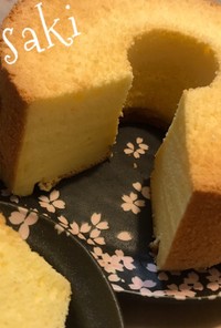 グルテンフリー☆米粉のシフォンケーキ