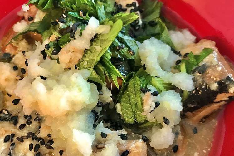 簡単美味 鰯の味噌煮缶ｱﾚﾝｼﾞ薬味 レシピ 作り方 By クックl876za クックパッド