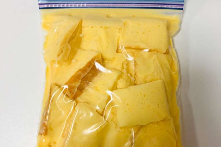 下味冷凍 フレンチトースト レシピ 作り方 By かけだしの主婦 クックパッド 簡単おいしいみんなのレシピが358万品