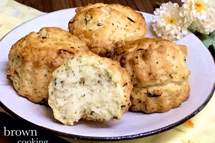 バター無し 生クリで紅茶サクフワスコーン レシピ 作り方 By ｂｒｏｗｎ クックパッド 簡単おいしいみんなのレシピが372万品