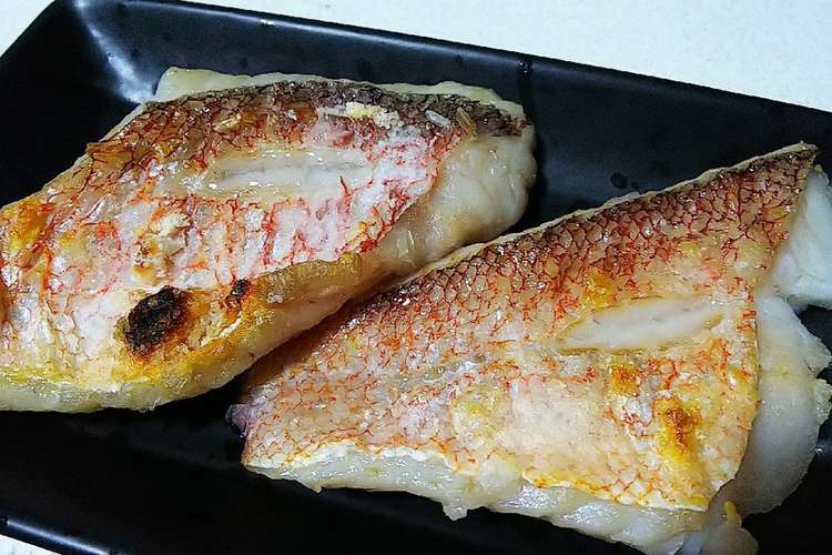 甘鯛の塩焼き レシピ 作り方 By Sakanaにいさん クックパッド 簡単おいしいみんなのレシピが356万品