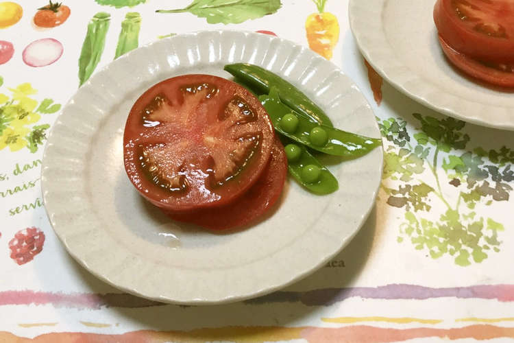 トマトは輪切りがジュワッと美味しいー レシピ 作り方 By おはなすき クックパッド