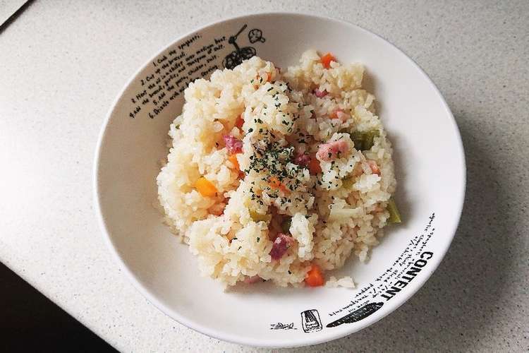 簡単ランチ ベーコンの炊飯器ピラフ レシピ 作り方 By Ayana703ママ クックパッド 簡単おいしいみんなのレシピが377万品