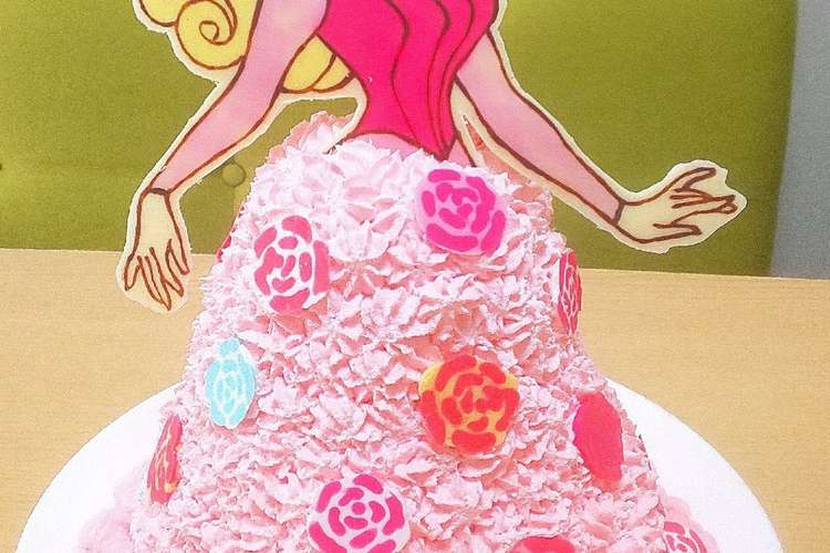 オーロラ姫 キャラチョコ ドレスケーキ レシピ 作り方 By An An クックパッド 簡単おいしいみんなのレシピが376万品
