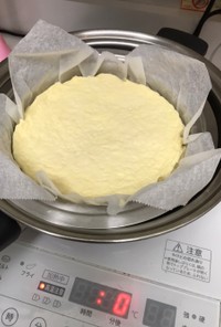 糖質制限スフレチーズケーキ(試作中)