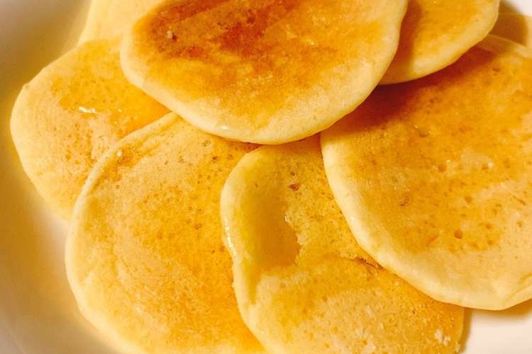 Hm 切り餅で 超絶もちもちパンケーキ レシピ 作り方 By 美容料理研究家あゆ クックパッド