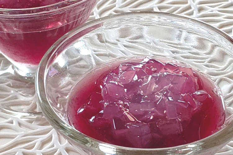 夏スイーツ あじさい寒天ゼリー レシピ 作り方 By スカイチェリー クックパッド 簡単おいしいみんなのレシピが356万品