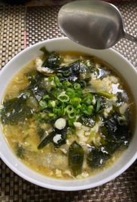 野菜たっぷり具沢山のトロトロ中華スープ