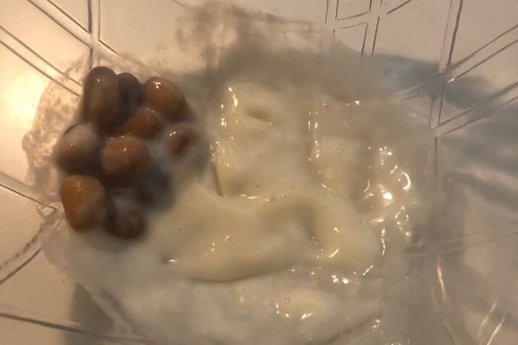 納豆からつくる 手作り納豆菌ヨーグルト レシピ 作り方 By ラクラクダ クックパッド