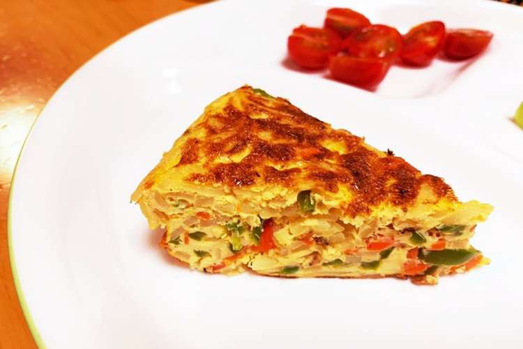 卵嫌いな子も食べれるスパニッシュオムレツ レシピ 作り方 By まちゃぷり クックパッド 簡単おいしいみんなのレシピが354万品