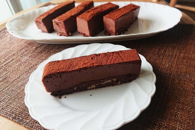 卵なし 豆腐とおから生チョコケーキ 節約 レシピ 作り方 By 外交官夫人のレシピ クックパッド