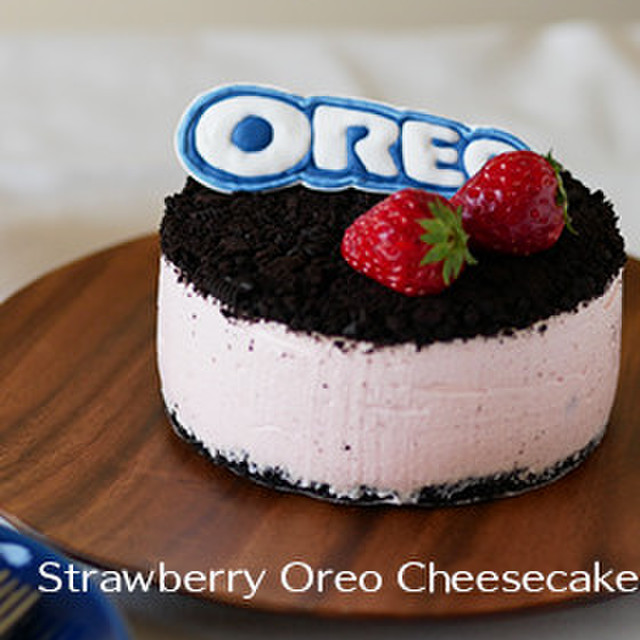 ストロベリーオレオチーズケーキ レシピ 作り方 By Sweeterm クックパッド 簡単おいしいみんなのレシピが366万品
