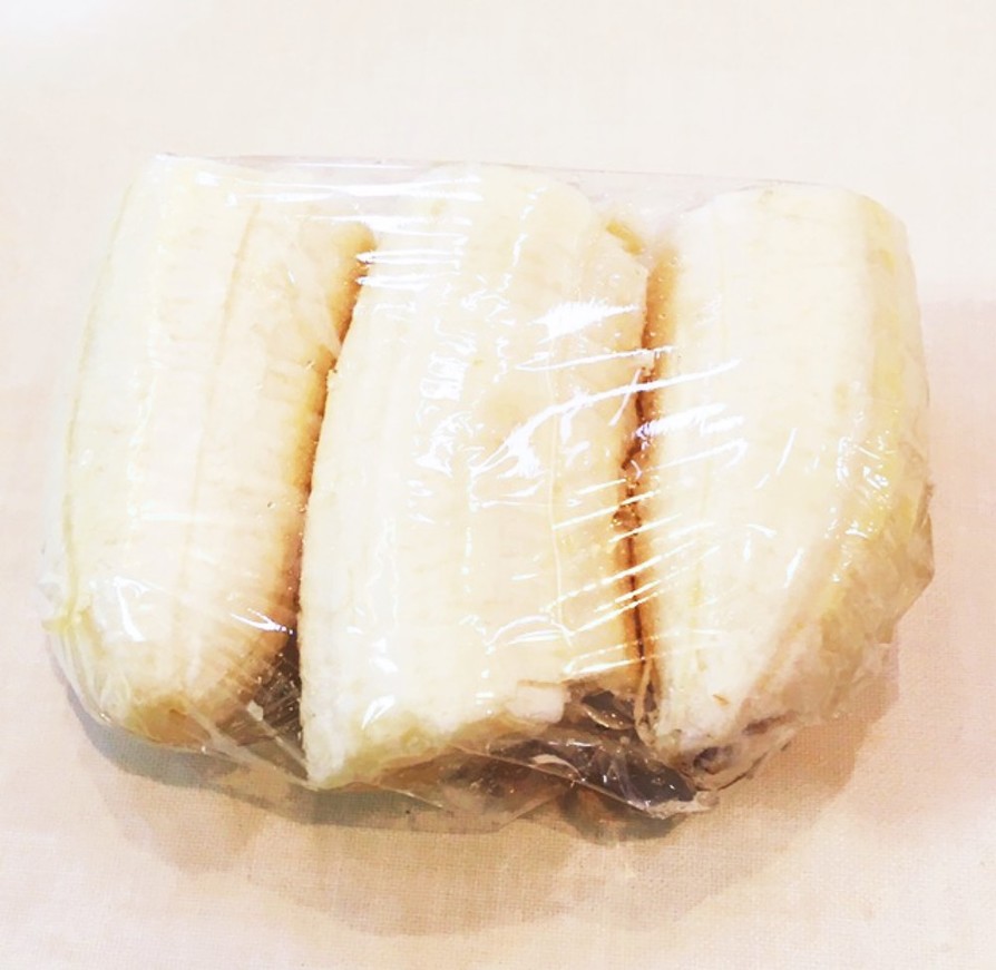 バナナ　冷凍の仕方の画像