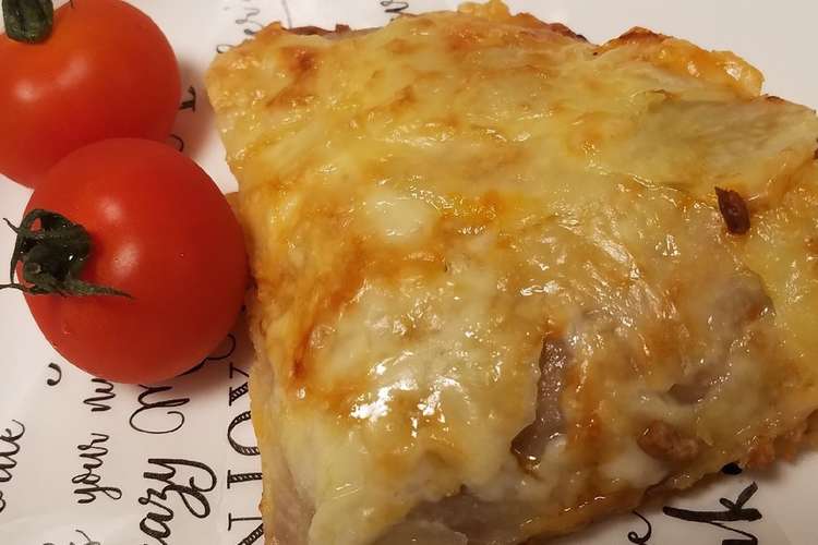 ミートソースで じゃがいもラザニア風 レシピ 作り方 By Loshina クックパッド 簡単おいしいみんなのレシピが364万品