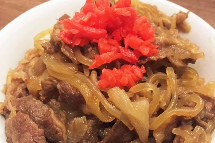ズボラ風作りおき 簡単山盛り牛丼 レシピ 作り方 By ズボラの食いしん坊 クックパッド 簡単おいしいみんなのレシピが359万品