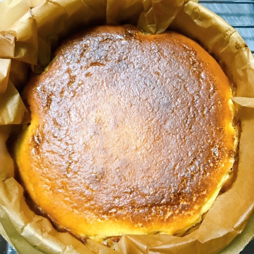 簡単！バスク風チーズケーキの画像