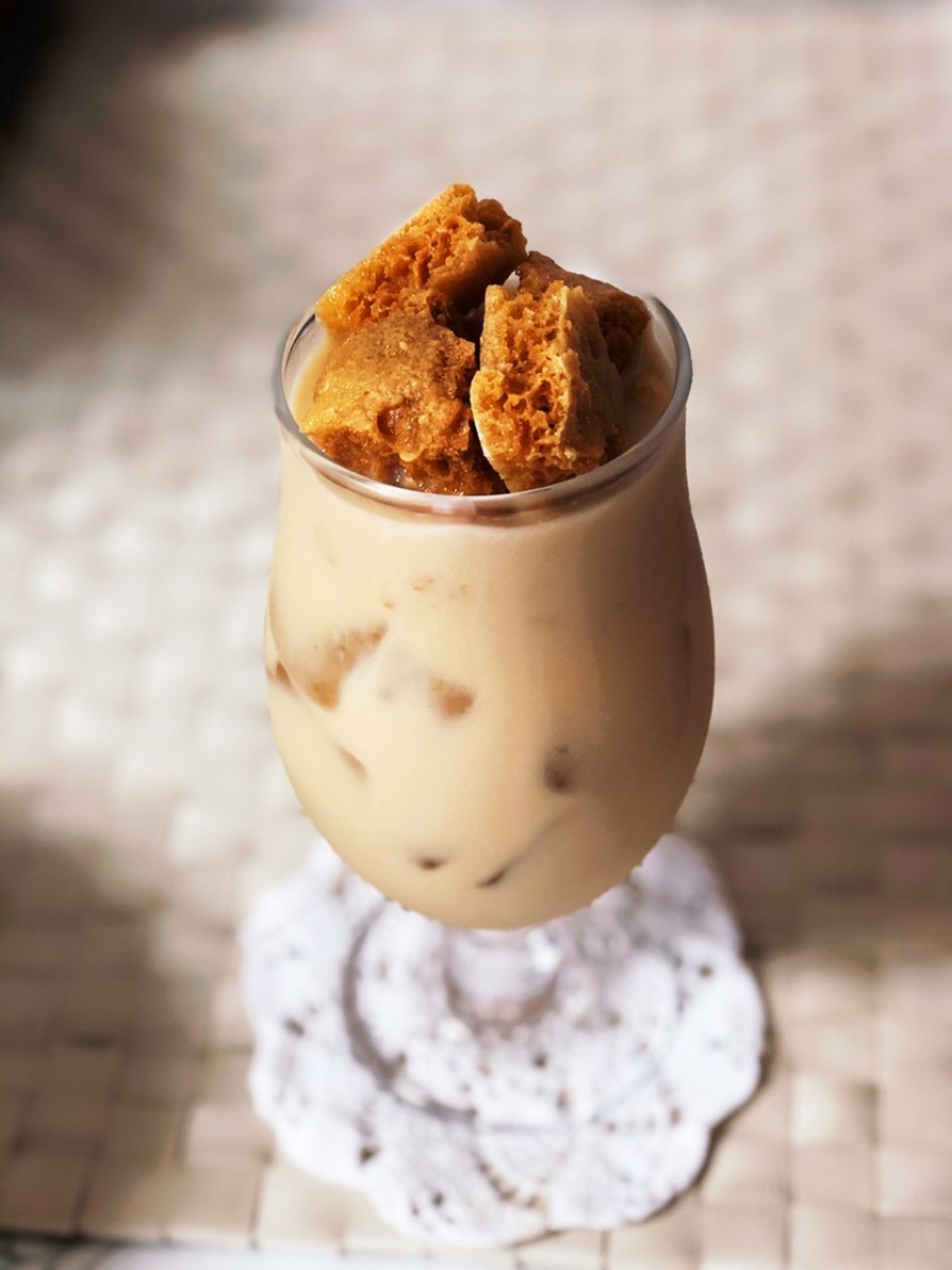 ダルゴナ抹茶ホワイトロシアンのレシピ