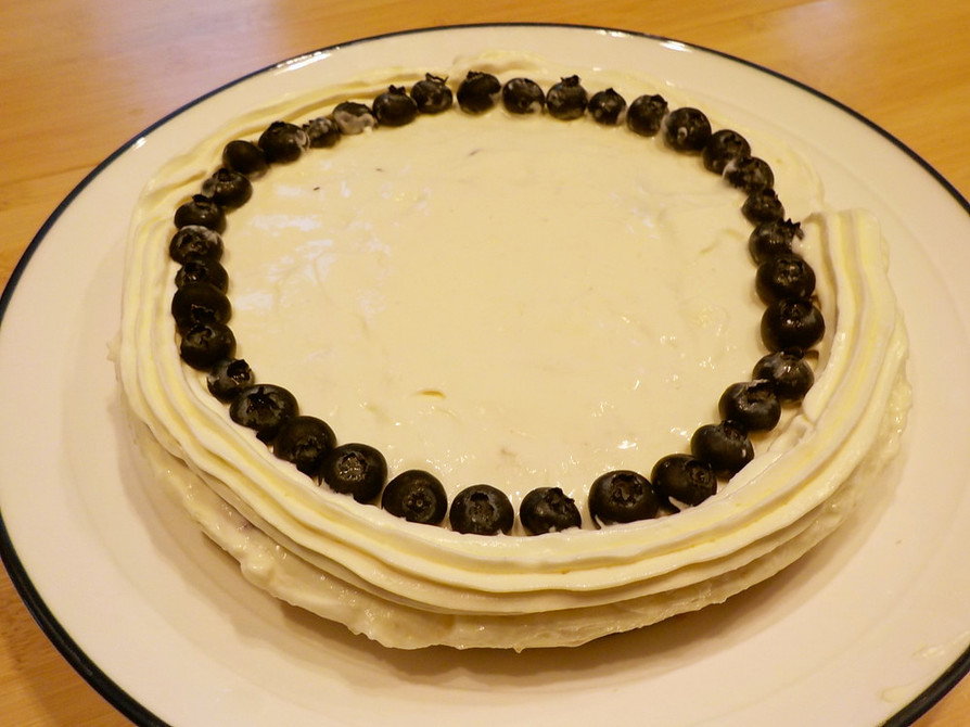 濃厚レアチーズケーキの画像