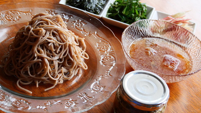 生姜と薬味たっぷりの冷やしつけ蕎麦 レシピ 作り方 By アパッペマヤジフ クックパッド