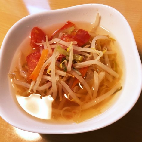 燃焼野菜スープ（カット野菜使用で簡単！）