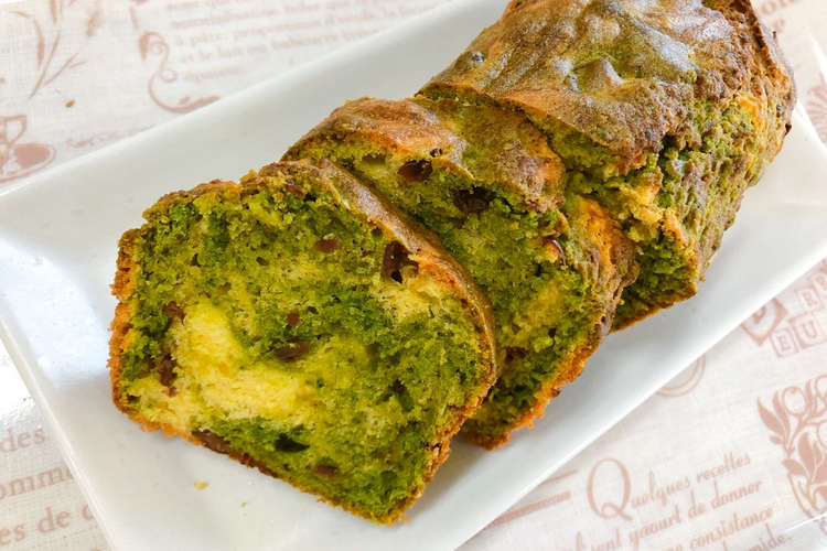 抹茶と小豆のマーブルパウンドケーキ レシピ 作り方 By 藤枝市保健センター クックパッド 簡単おいしいみんなのレシピが350万品