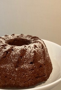 ココアプロテインパウンドケーキ