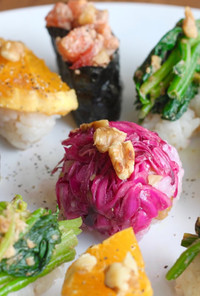 Vegetable Sushiプレート