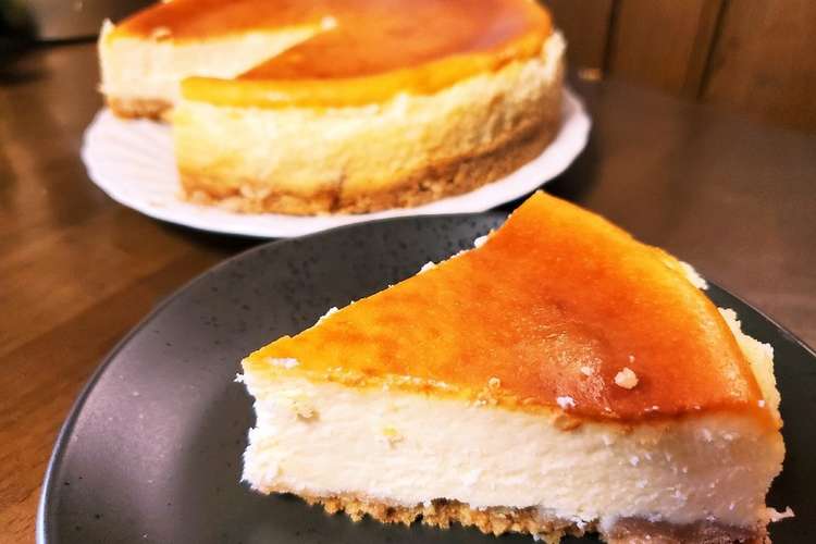 濃厚 なめらかなベイクドチーズケーキ レシピ 作り方 By 暇を持て余す大学生 クックパッド