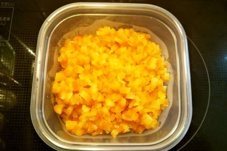 オレンジの皮の砂糖煮 レシピ 作り方 By ｅ ｙキッチン クックパッド