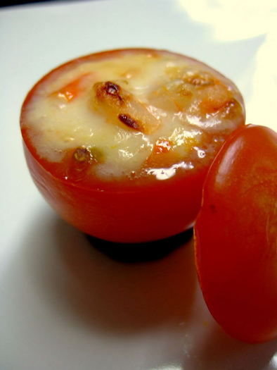 焼トマトの写真