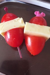 トマト&チーズ  簡単！お弁当のおかず♪