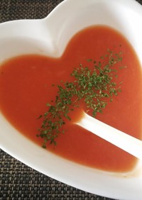ダイエット！簡単！新玉ねぎトマトのスープ