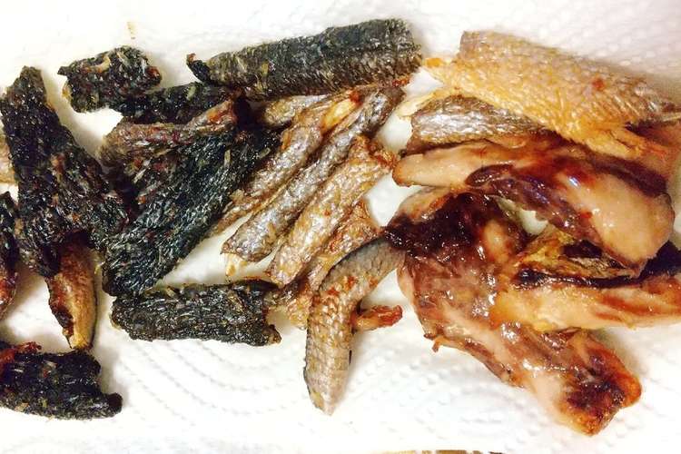 捨てないで ハマチ ブリの皮サクサク揚げ レシピ 作り方 By 佐賀ウマ クックパッド 簡単おいしいみんなのレシピが375万品