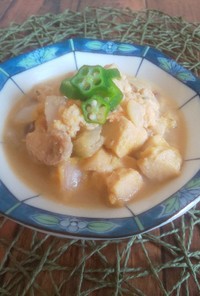 卯の花と高野豆腐の親子卵とじ煮