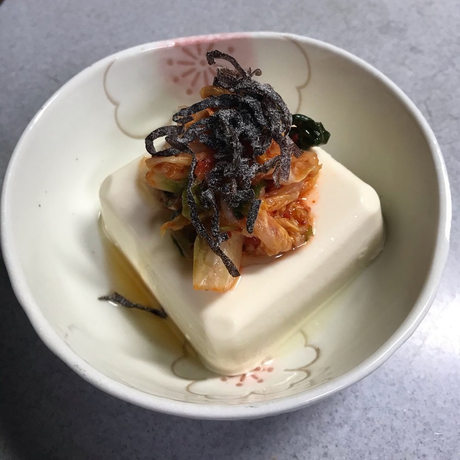 キムチ豆腐の画像