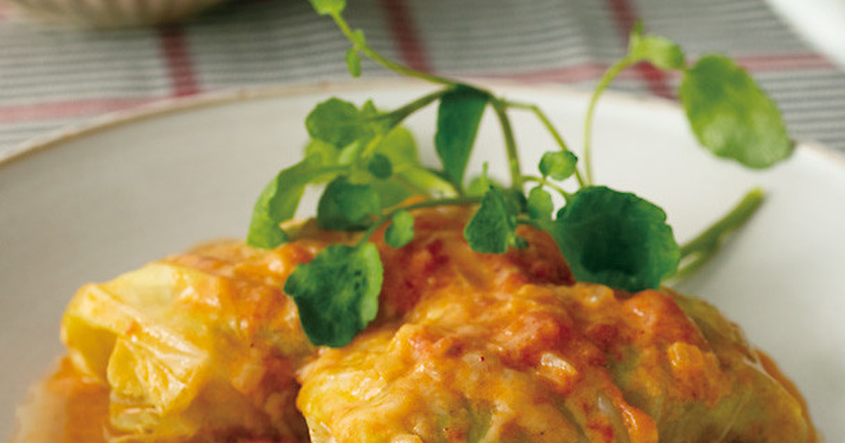 パスタソースで 絶品ロールキャベツ レシピ 作り方 By 久世福商店 クックパッド 簡単おいしいみんなのレシピが352万品