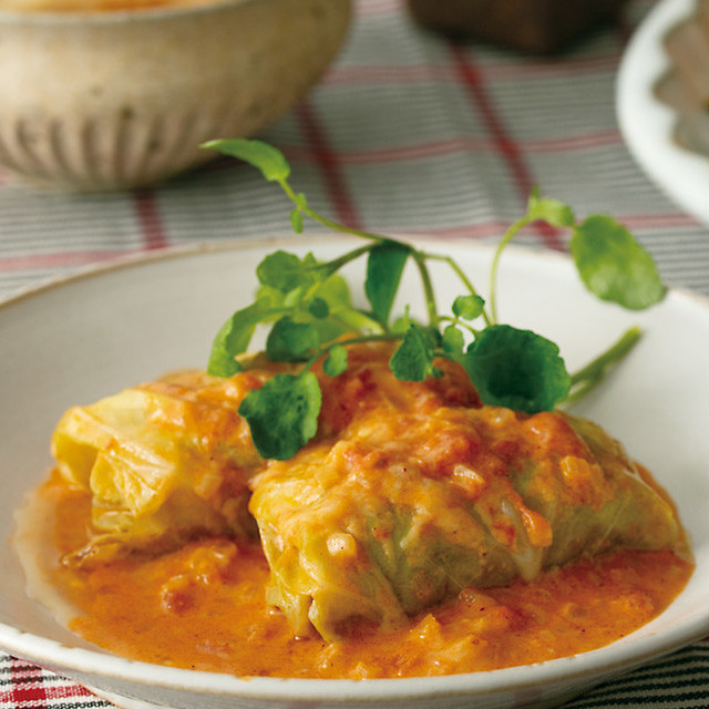 パスタソースで 絶品ロールキャベツ レシピ 作り方 By 久世福商店 クックパッド 簡単おいしいみんなのレシピが352万品